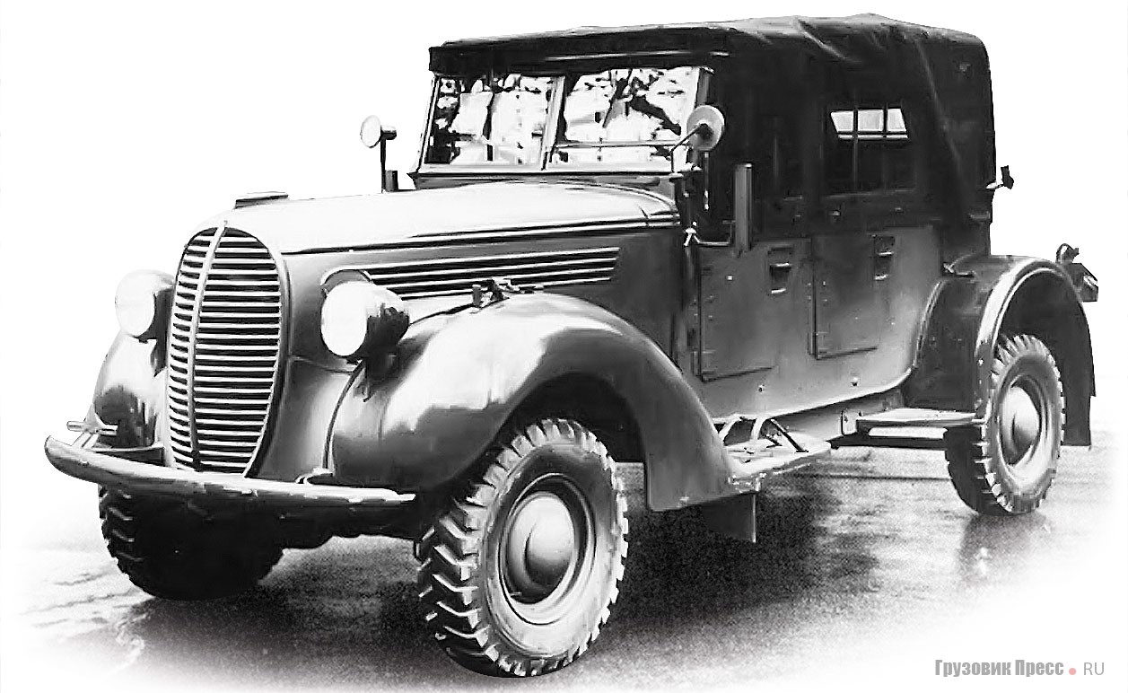 «Кюбельваген» на шасси бельгийского Ford/ Marmon-Herrington 91Y, 1940 г.