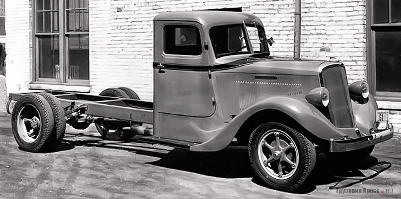 Шасси грузовика Studebaker серии T, 1934 г.