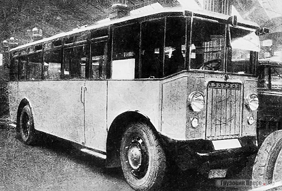 Автобус Mannesmann-Mulag 3GN с кузовом Uerdingen, 1925 г.