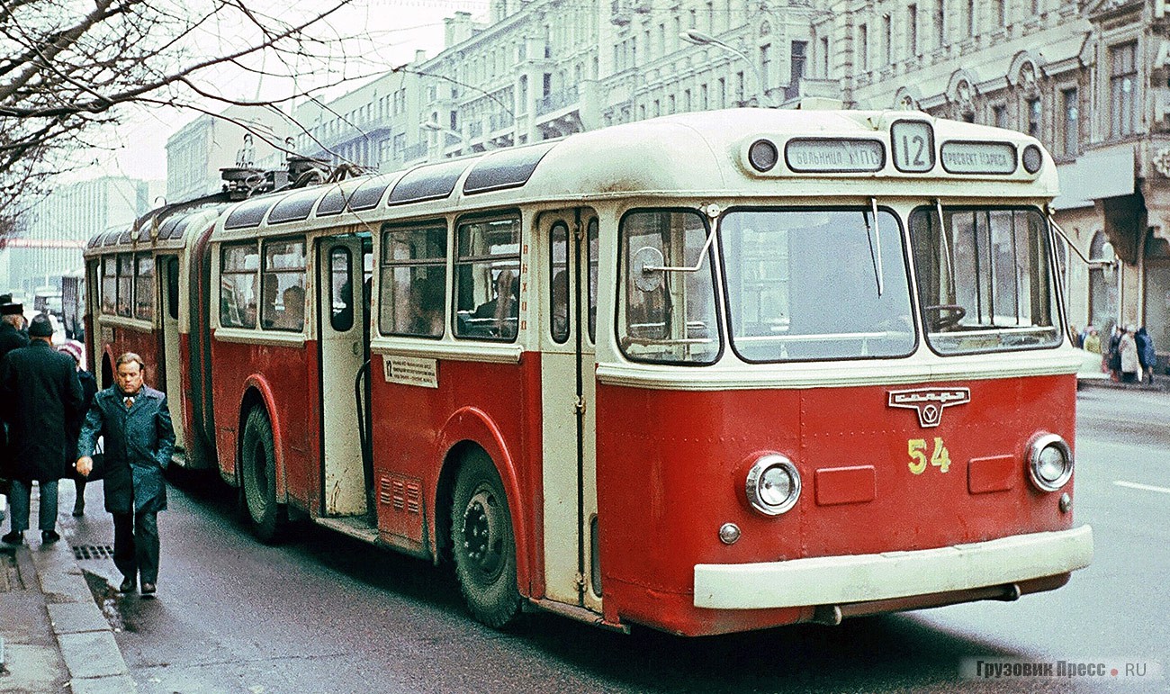 старые троллейбусы в москве