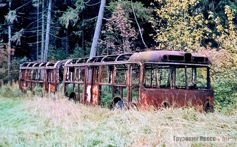 ТС-1 № 18 выпуска 1961 г. был найден в сентябре 1999-го в подмосковной деревне Кривцово (Солнечногорский р-н МО)