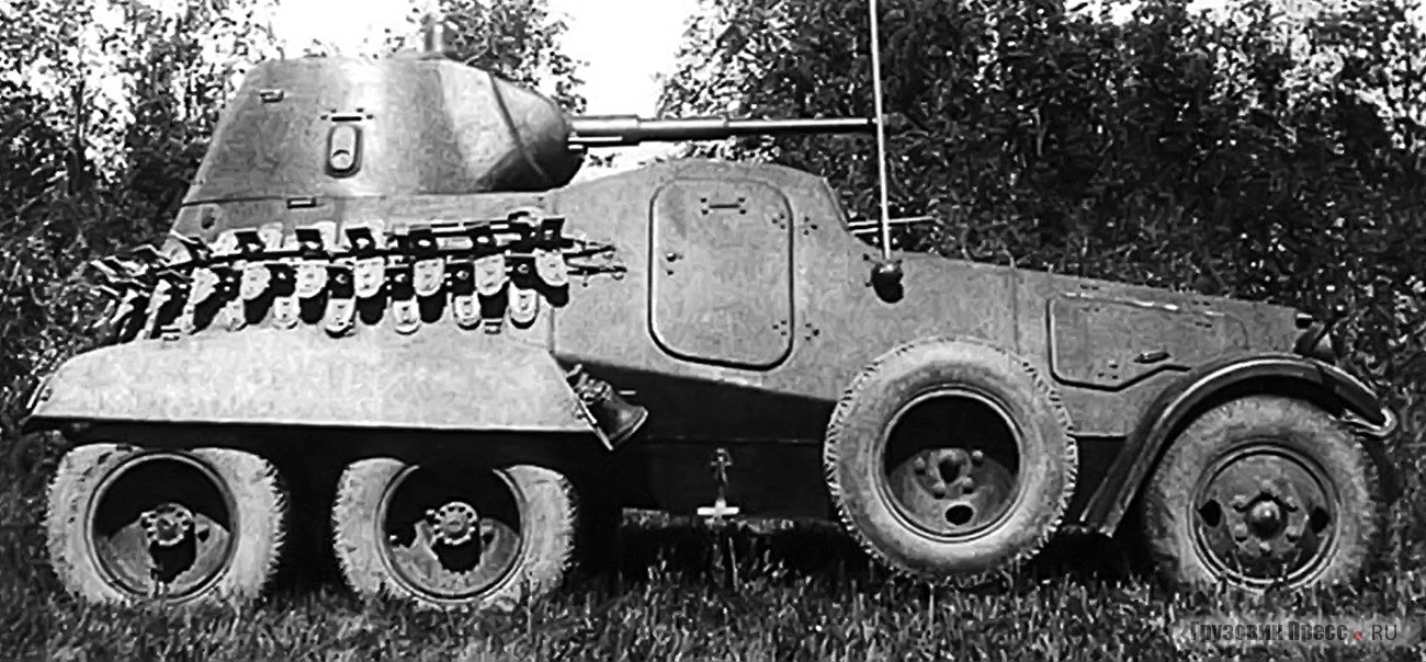 Прототип бронеавтомобиля БА-11