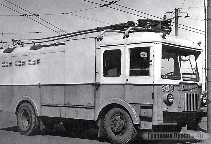 Троллейбус СВАРЗ ТГ был первым серийным в разряде грузовых