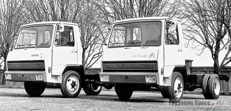 Кабины K-Serie (так называемый проект «Дельфин») созданы Лепуа для Berliet взамен экстравагантной кабины Stradair Шарбонно. Поскольку в июне 1967 года Citroën купил Berliet на деньги Michelin, грузовики выпускались под двумя марками Berliet и Citroën