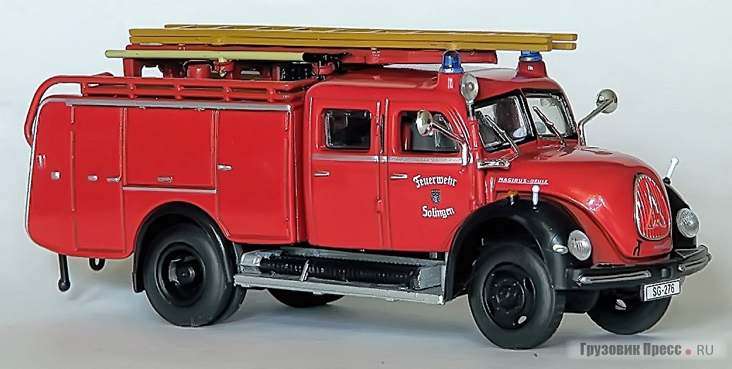 Magirus-Deutz Mercur из немецкой серии пожарных автомобилей