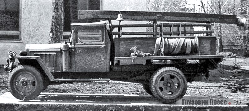 ПМГ-3 на шасси ГАЗ-АА военного образца