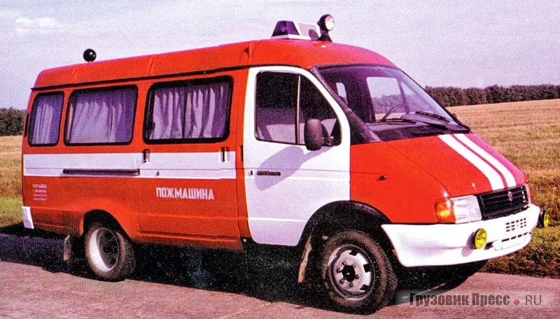 Штабной автомобиль АШ-6(32213)-275 на базе микроавтобуса ГАЗ-32213 «ГАЗель»