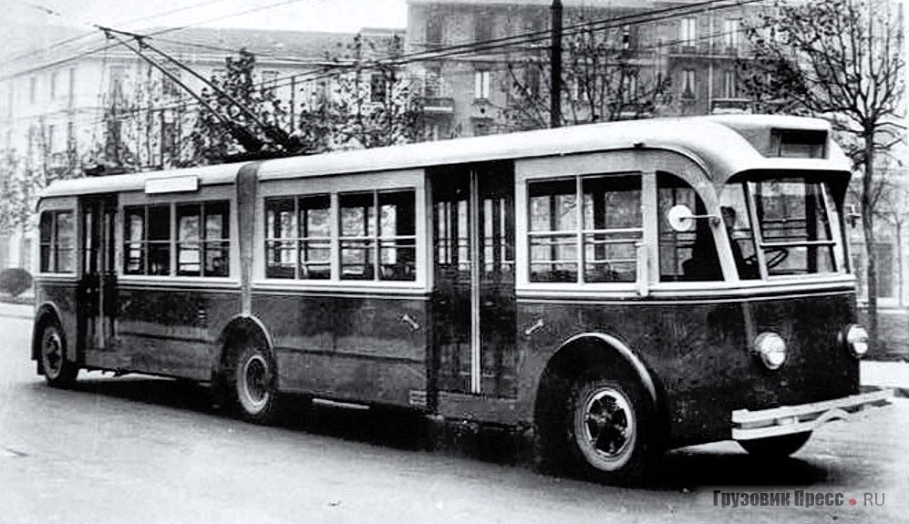 Опытный троллейбус Isotta Fraschini TS (прототип будущей серии Isotta Fraschini TS40)