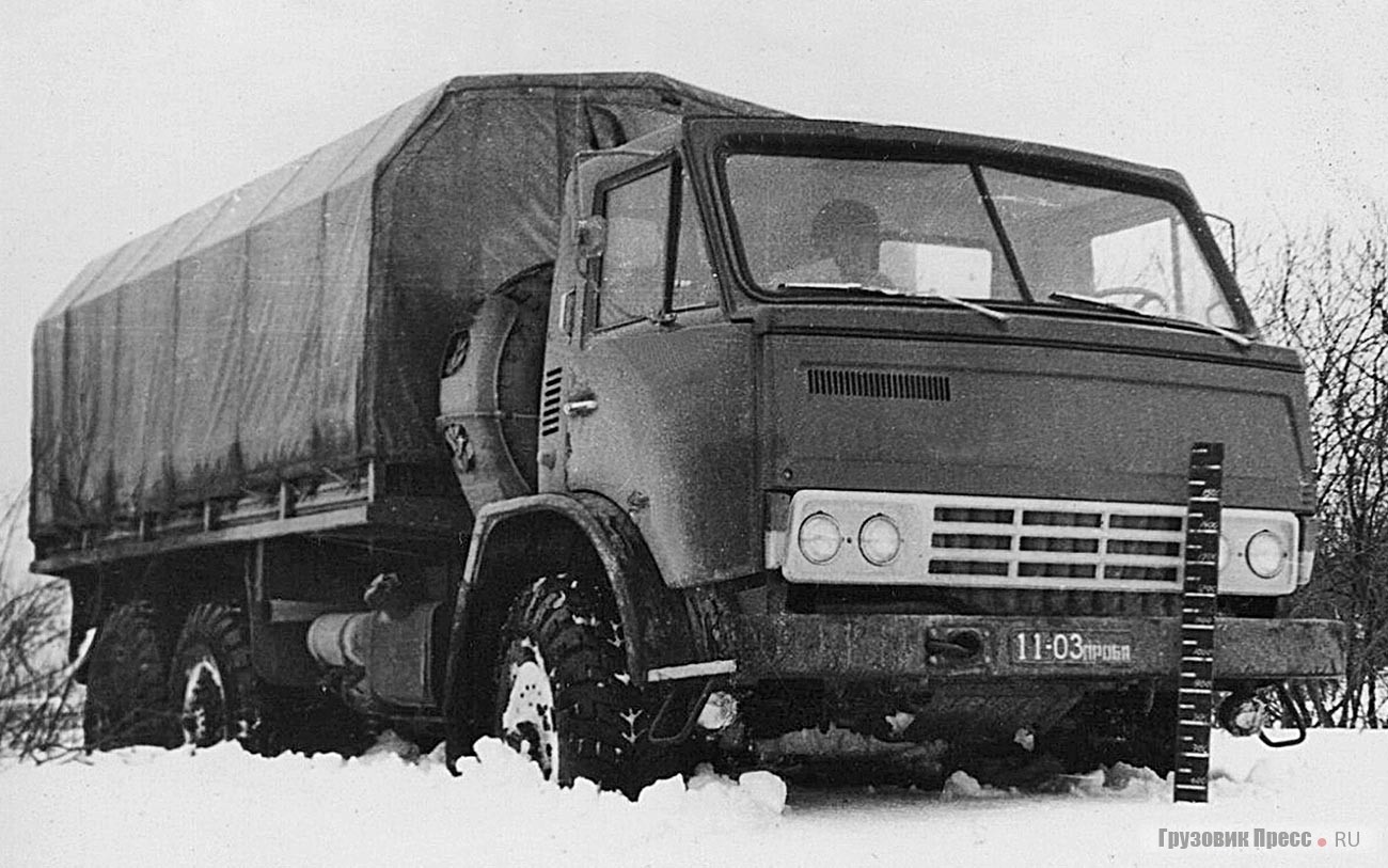 Первый опытный образец КамАЗ-Э4310, 1972 г.