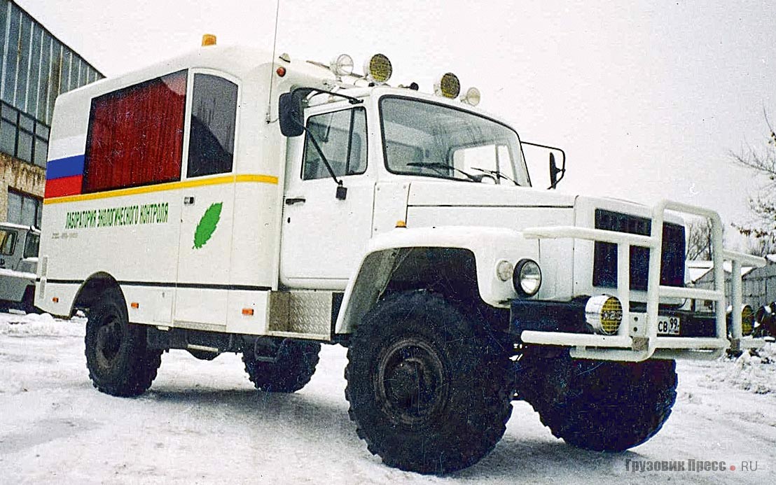 Первая лаборатория на шасси ГАЗ-3308 для Саратова