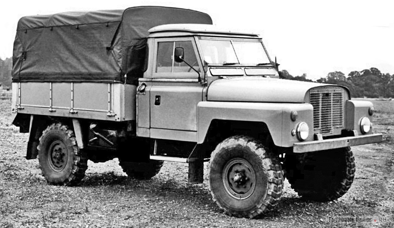 Land-Rover 129 Series II грузоподъёмностью 35 cwt или 1778 кг проиграл в 1963 г. конкурс армии Бельгии и в производство не пошёл