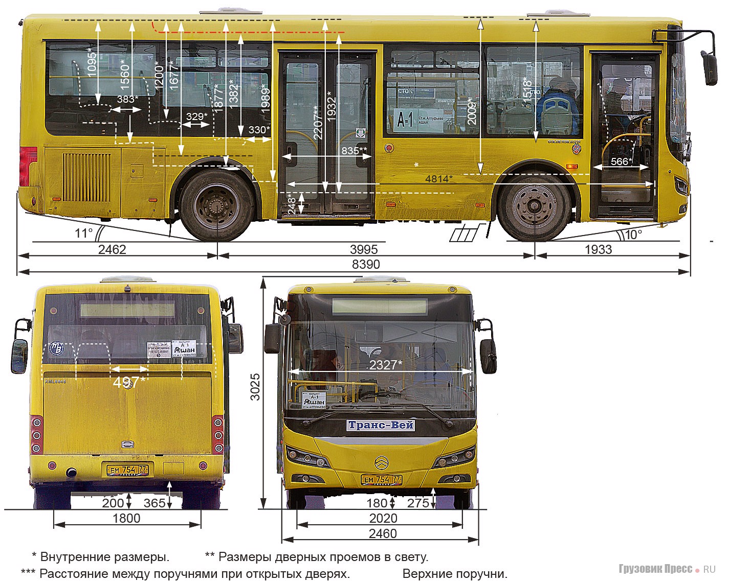 Golden dragon xml6957 yr m 39 схема мест