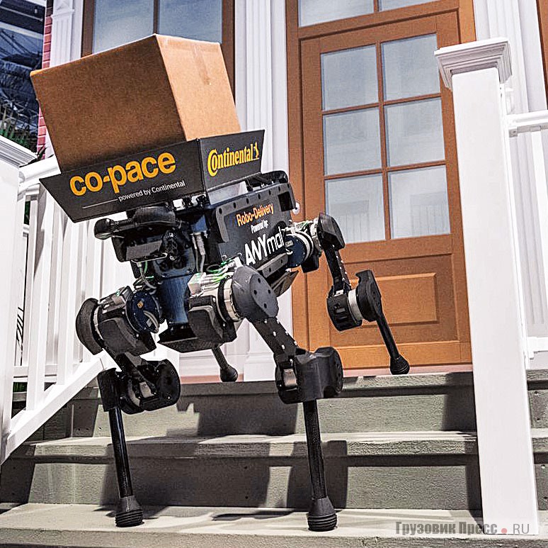 Прототип четвероногого робота ANYmal, созданный специалистами корпорации Continental и компании ANYbotics