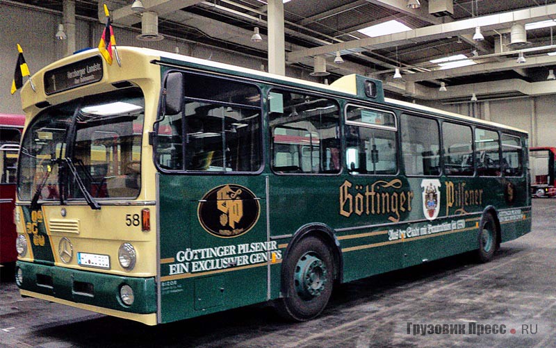 Немецкие коллекционеры бережно сохранили несколько автобусов этой модели