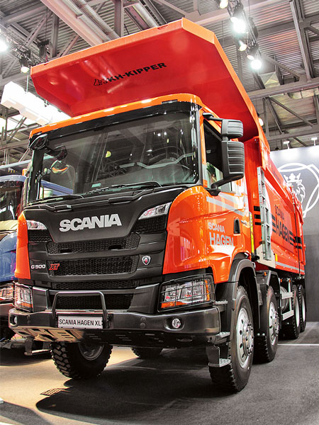 Scania HAGEN XL для перевозок руды и вскрышных пород