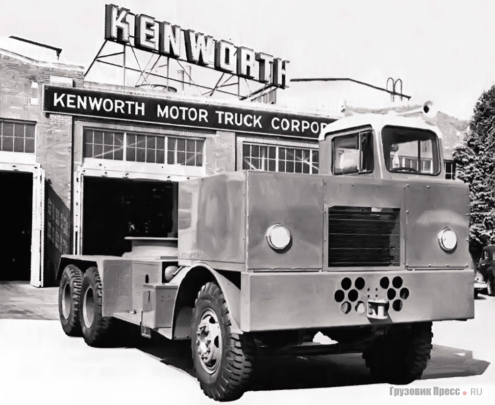 Малоизвестная продукция Kenworth – крановое шасси (1949 г.) и аэродромный тягач (1958 г.)