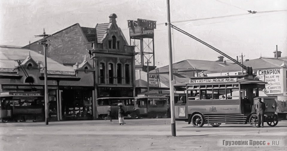 Троллейбусы в Блумфонтейне, 1915 г.