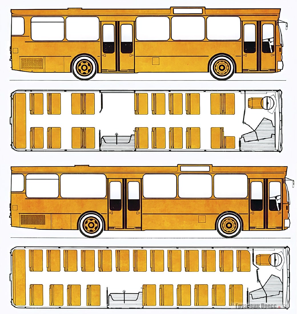 Икарус 260 чертеж