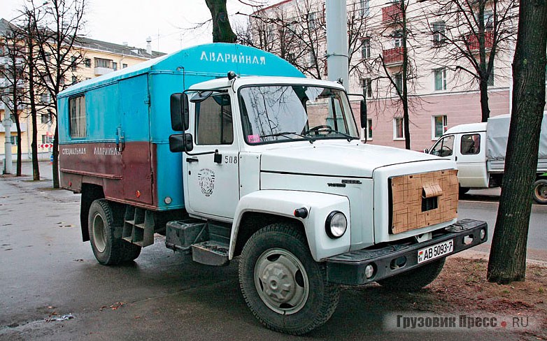 Мастерская МПР-9455 на шасси ГАЗ-3309 в Минске