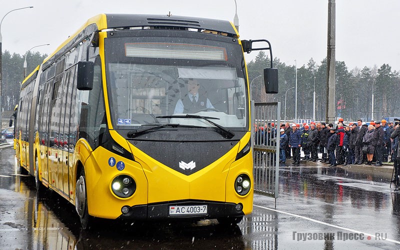 Парк электробусов БКМ E433 Vitovt Max Electro в Минске с 2016 г. составил 49 машин