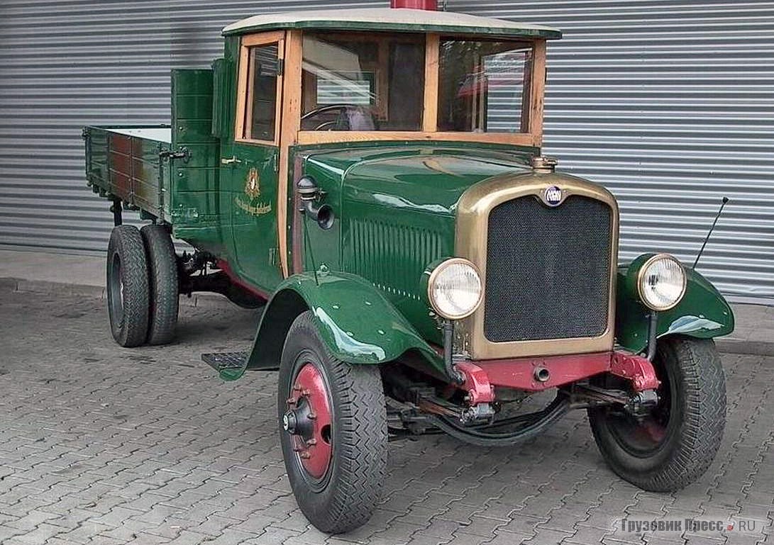 Модификация грузовика MAN 3TC образца 1929 г. всё ещё базировалась на разработке в кооперации со швейцарской фирмой Saurer. Реставрация машины проведена отменно. Фотография 2008 г.