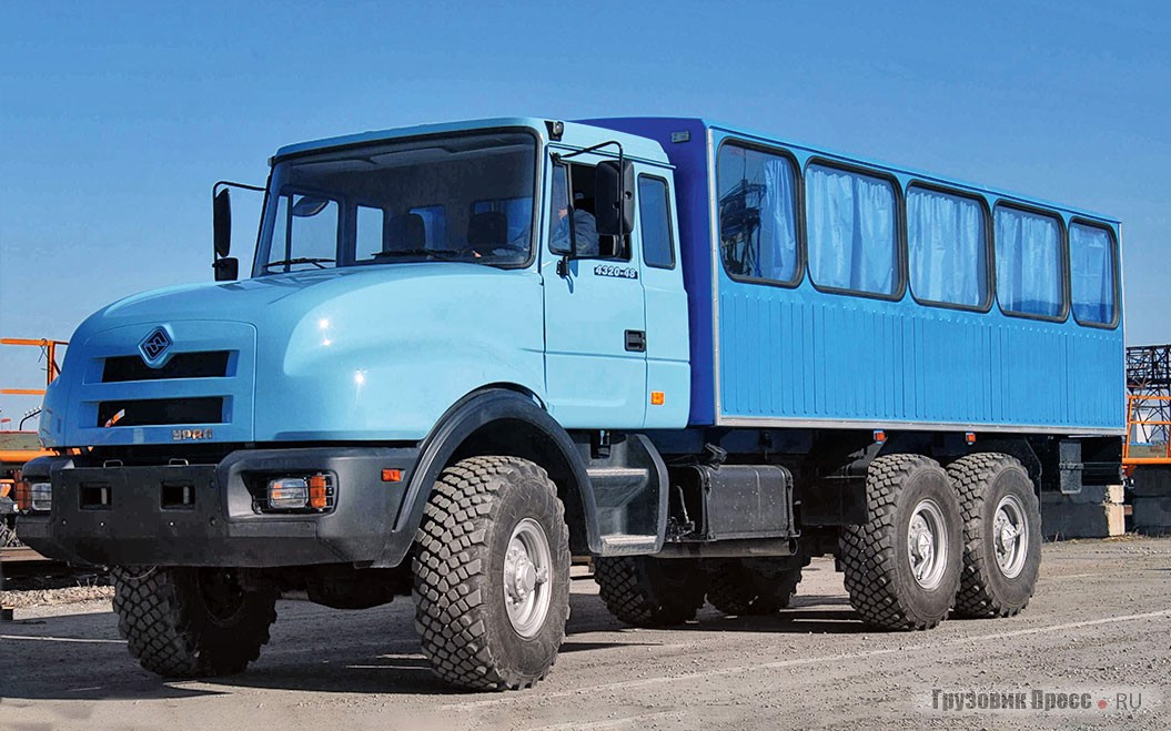 Вахтовка «Урал-3255-0013-59» с модернизированным кузовом, 2004 г.