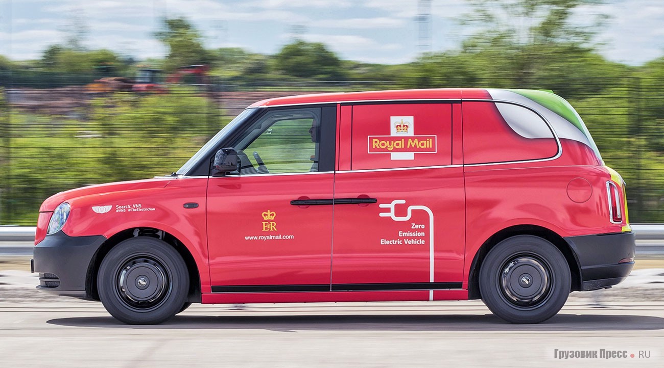 Прототипы фургонов LEVC, построенные на базе такси TX в этом году проходят опытную эксплуатацию у 25 партнёров, в частности в Royal Mail и сервисе онлайн-торговли DPD