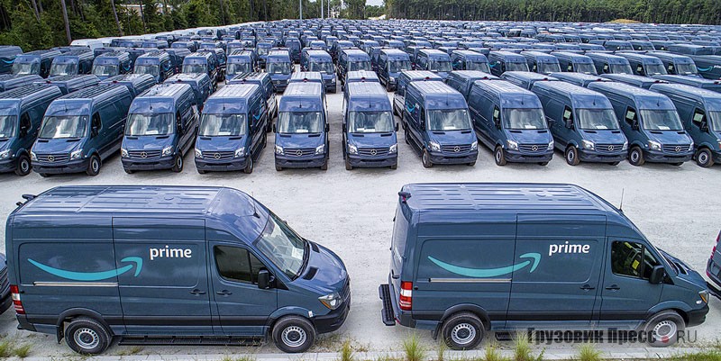 Daimler AG должна собрать для Amazon European 1200 экземпляров Mercedes-Benz eSprinter