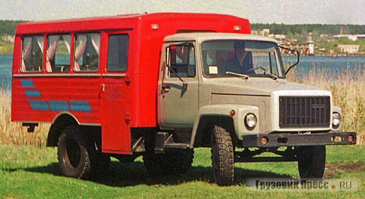 ТС-39661 на шасси ГАЗ-3307 поздних выпусков, уже без фирменной надписи «Сибирь»