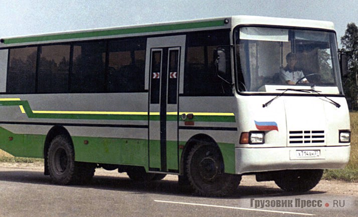 Модернизированный автобус «Родник-4230» (индекс условный!) работает в интернате г. Кинешма