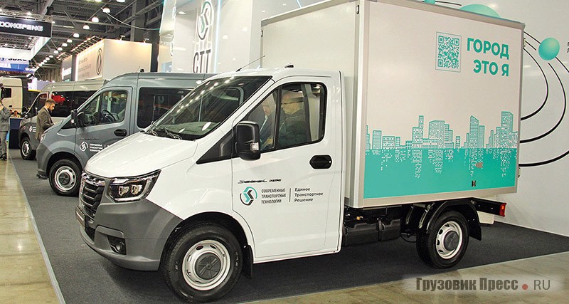 Промтоварный фургон на шасси «Соболь NN» получил надстройку, изготовленную на ГАЗе подразделениием ПСТ