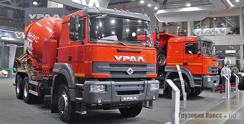 В показе-2023 автозавод «Урал» сделал ставку на дорожное семейство грузовиков 6х4