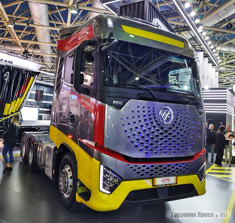 FotonGalaxy 6x4 заинтересует транспортные компании, имеющие контракты на перевозки сыпучих грузов