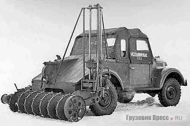 Ледово-фрезерная машина ЛФМ-ГПИ-29А. 1960 г.
