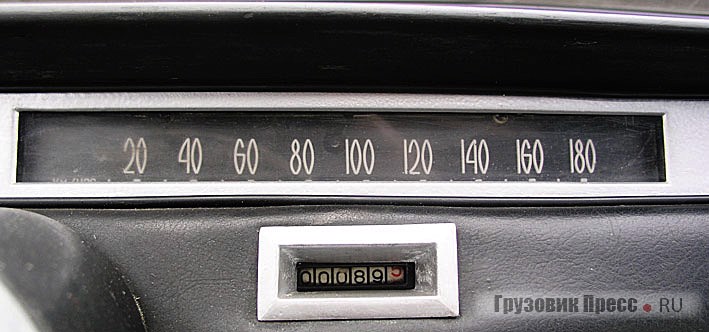 Ленточный спидометр от ГАЗ-24: «максимальную скорость 180» водители этого тихохода считали бы издевательством