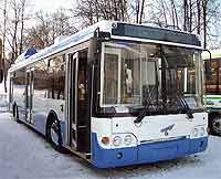 Новая 117-местная модель «Садко» Московского троллейбусного завода