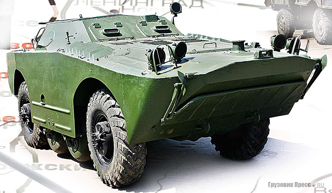 Бронированная разведывательно-дозорная машина БРДМ-1 выпускалась серийно с 1957 по 1966 гг. и состояла на вооружении Советской Армии