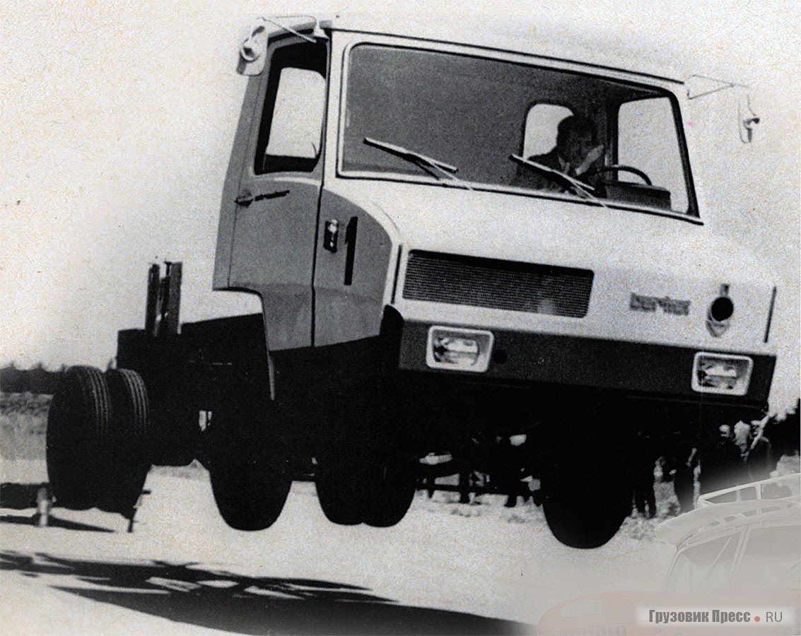 Легкий грузовик Berliet Stradair. 1965 г.