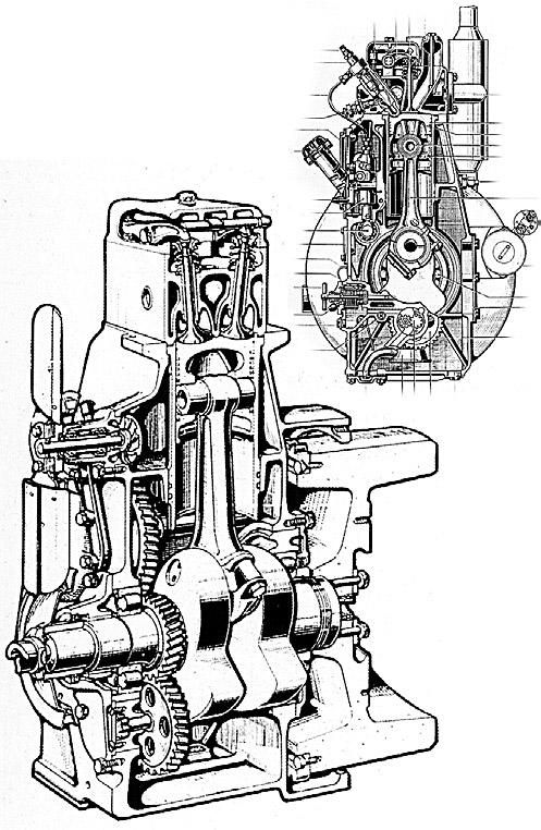 Первый дизель компании Steyr – WD-113 – предназначался для установки на трактор