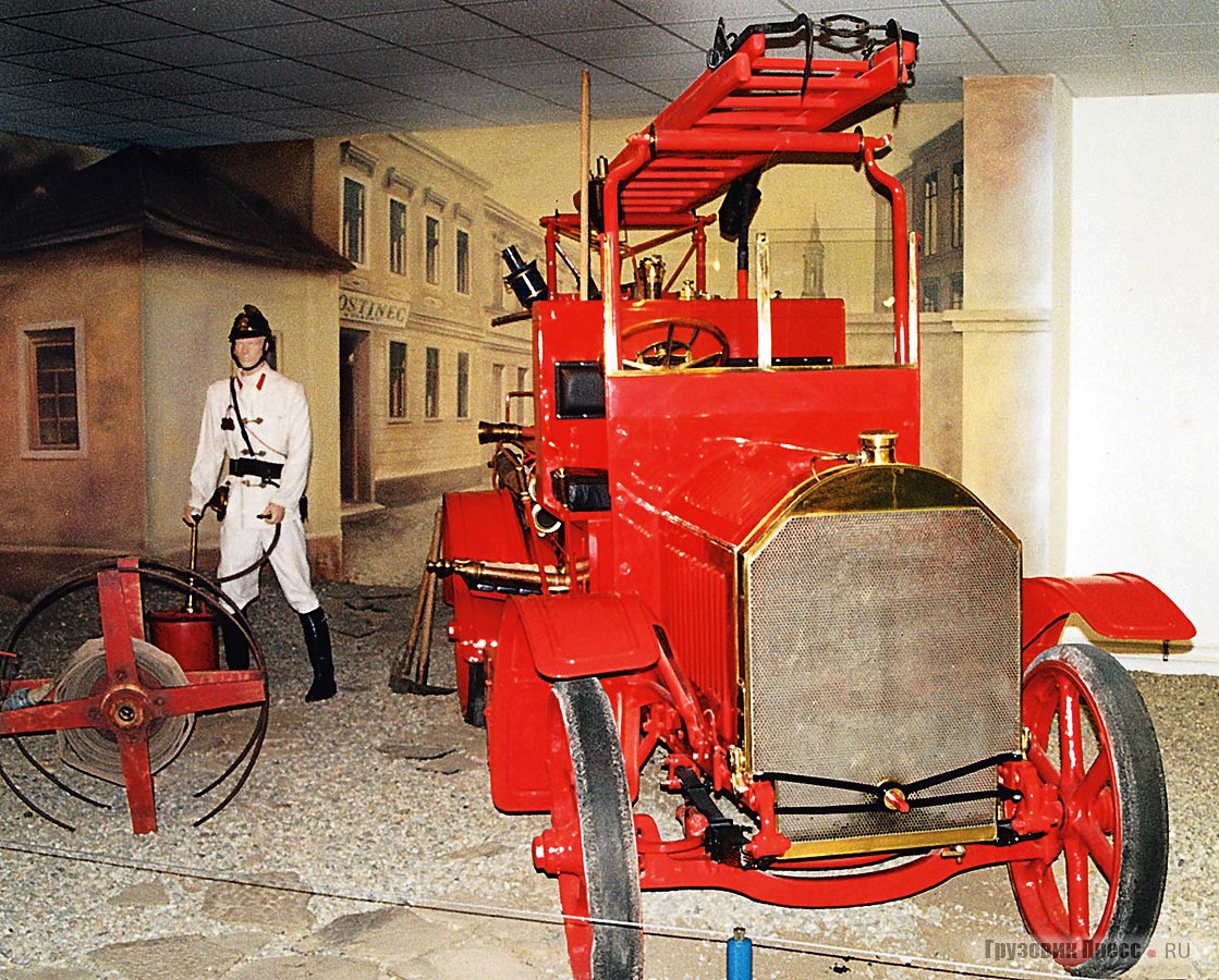 Пожарный автомобиль тип К, 1910 г.