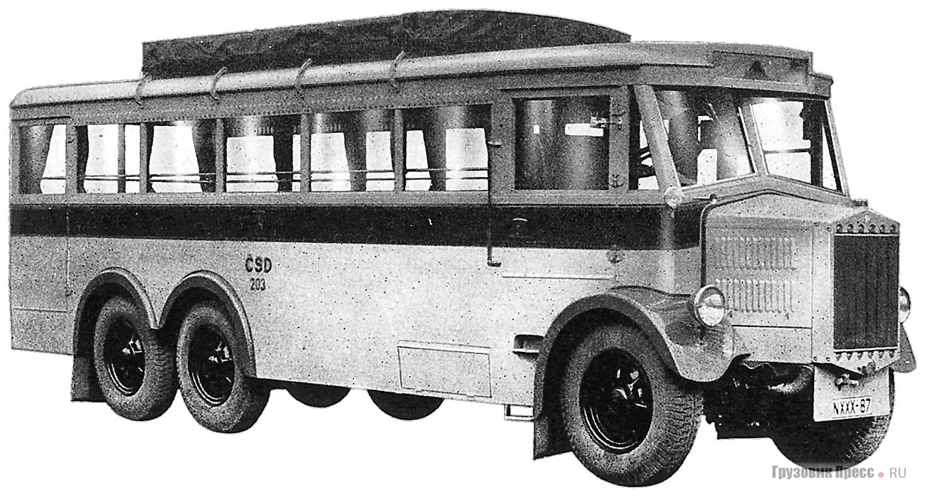 Городской автобус Tatra-28а (1933–1935 гг.)