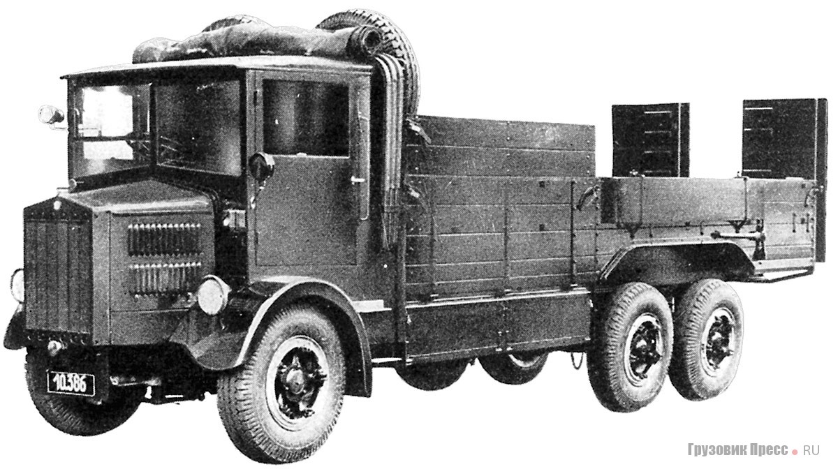 Военный полноприводный грузовик Tatra-29, 1934 г.