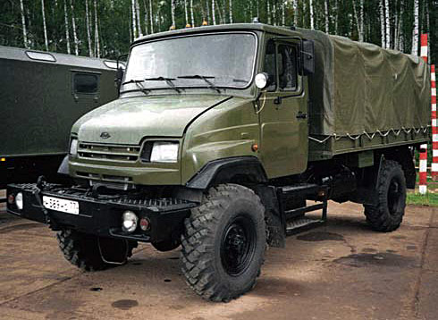Зиловский «Унимог» ЗИЛ-9432730 в роли армейского грузовика
