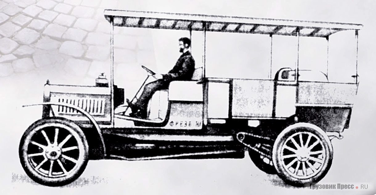 Универсальная машина «Фрезе 15 л. с.», 1908 г.