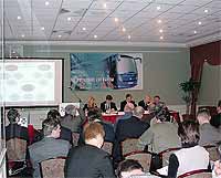 Пресс-конференции, посвященная итогам работы компании «Русские автобусы» в 2003 г. и перспективам на 2004-й