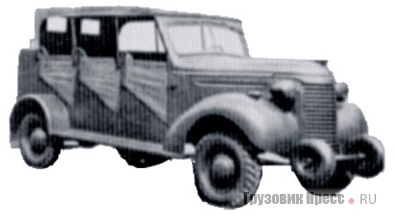 1940. Chevrolet KD/DAF (body Type 3) 4x4