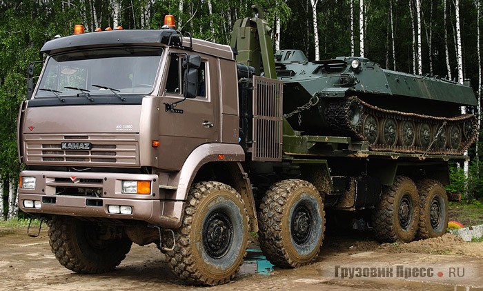 КамАЗ-6560 с системой сменных кузовов типа «Мультилифт»