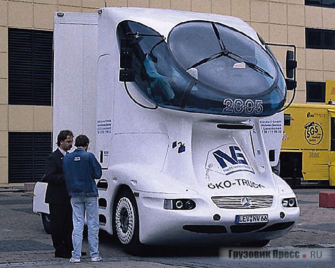 Первый вариант грузовика Vision 2005 (третье поколение), Франкфурт, 1995 г.