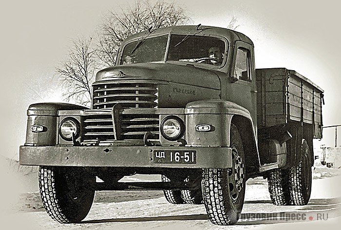 Опытный образец бортового грузовика ДАЗ-150. 1947–1948 гг.
