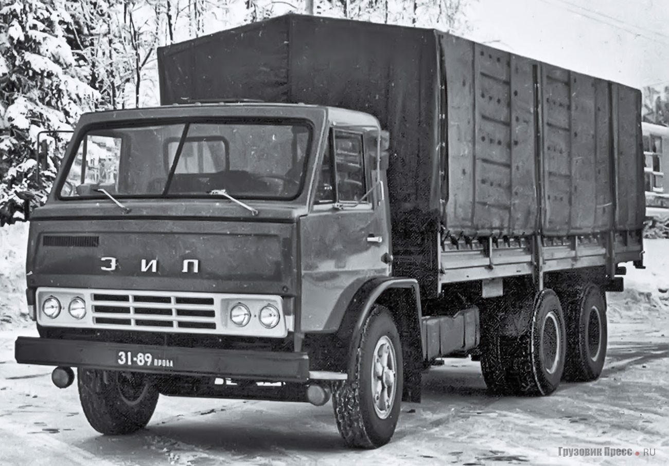 Длиннобазный бортовой грузовик колёсной формулы 6х4 перспективного семейства ЗИЛ-170, переданного впоследствии для освоения в производстве на КАМАЗ